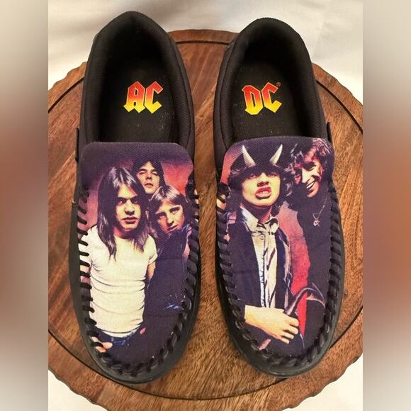 DC Shoes Villain 2 AC/DC "Highway to Hell" Men Size 8.5 - Picture 3 of 10